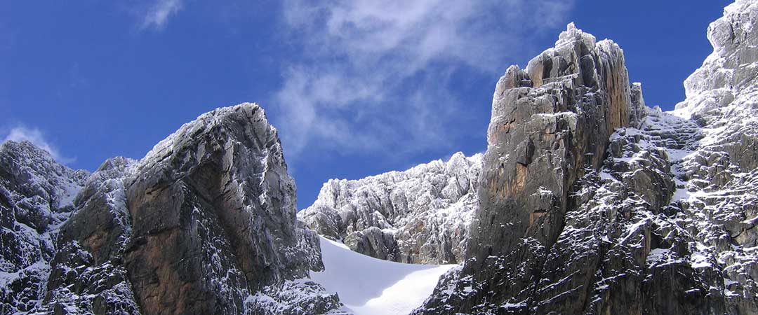 The Rwenzori Mountains in Uganda